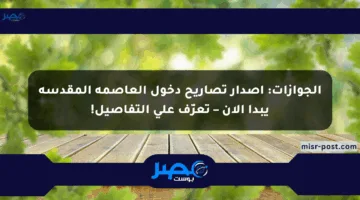 الجوازات: إصدار تصاريح دخول العاصمة المقدسة يبدأ الآن – تعرّف على التفاصيل!